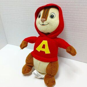 Alvin And The Chipmunks Toy The Squeakquel Stuffed Plush 7"